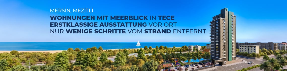 Wohnungen Mit Aussicht Und In Strandnähe In Mersin