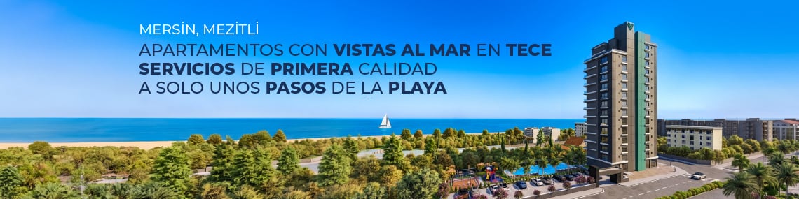 Apartamentos Con Vistas Y Cerca De La Playa En Mersin