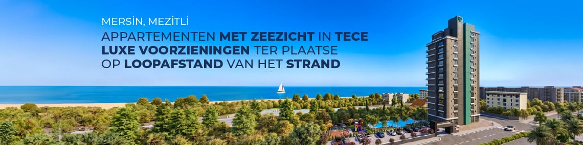Appartementen Met Uitzicht En Vlakbij Het Strand In Mersin