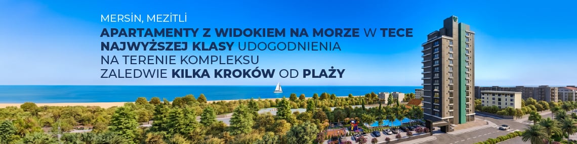 Apartamenty Z Widokiem Na Morze Zlokalizowane Blisko Plaży W Mersin