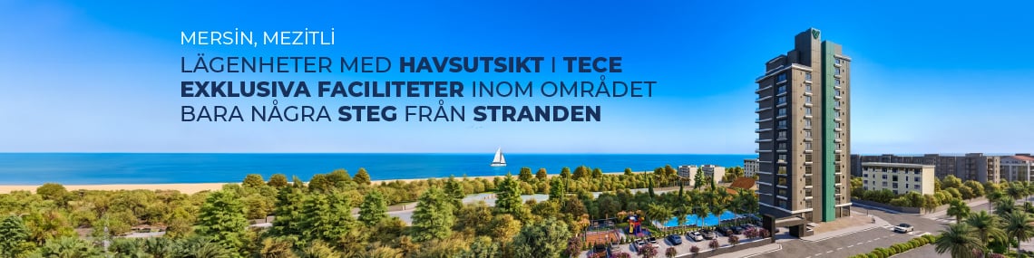Lägenheter Med Utsikt Och Nära Stranden I Mersin
