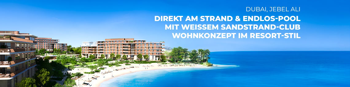 Wohnungen Direkt Am Strand Mit Infinity-pool In Dubai Palm Jebel Ali