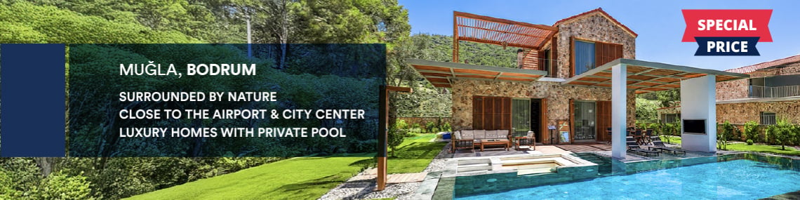 Spacious Homes with Private Pools in Bodrum