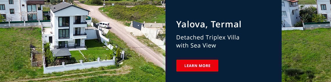 Detached Villa with Private Landscaping in Akköy