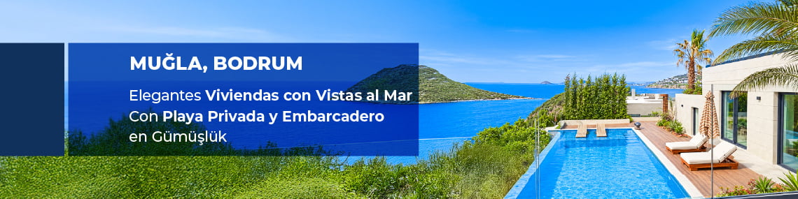Casas Junto Al Mar Con Exclusivas Comodidades En Bodrum Gümüşlük