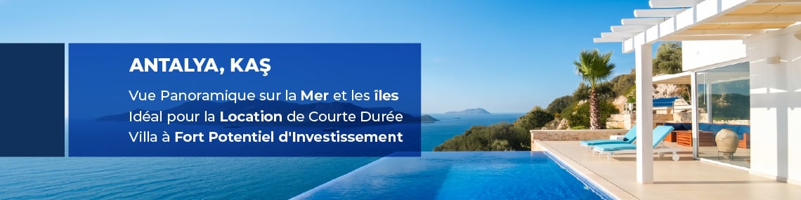 Grande Villa Avec Vue Sur La Mer Et Piscine Privée À Kaş Antalya
