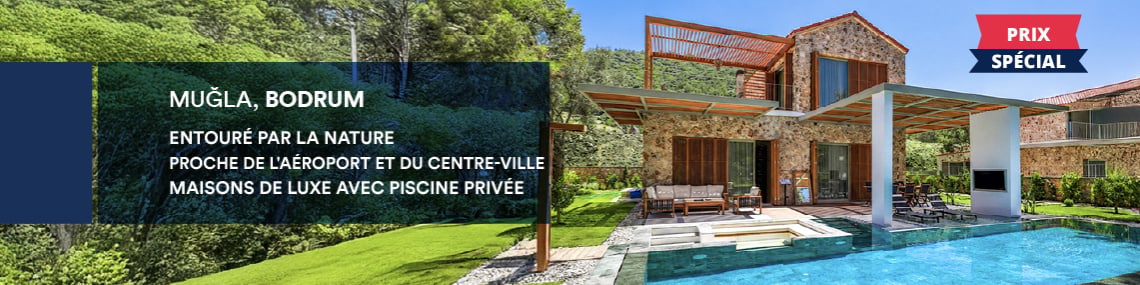 Maisons Spacieuses Avec Piscines Privées À Bodrum