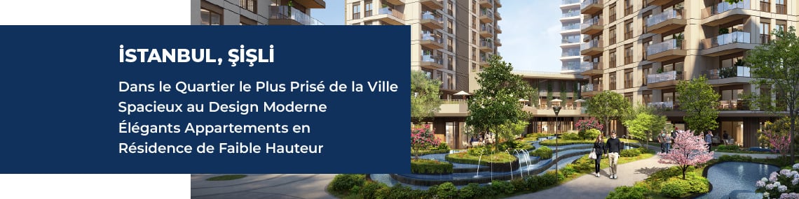 Biens Immobiliers Dans Un Projet Résidentiel À İstanbul şişli
