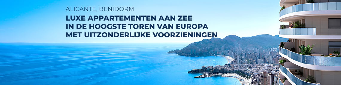 Luxe Appartementen Aan Zee In Europa’s Hoogste Toren In Benidorm