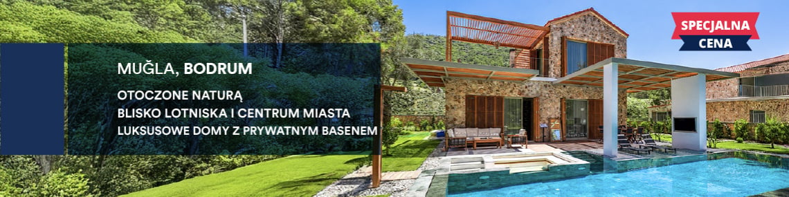 Przestronne Domy Z Prywatnymi Basenami W Bodrum