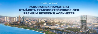 Lägenheter Med Havsutsikt I Residens Vid Tunnelbanan I İzmir Konak