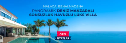 Benalmádena’da Deniz Manzaralı ve Sonsuzluk Havuzlu Müstakil Villa