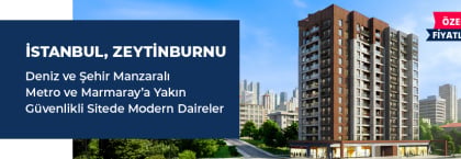 Zeytinburnu'nda Denize 400 Metre Mesafede Gayrimenkuller