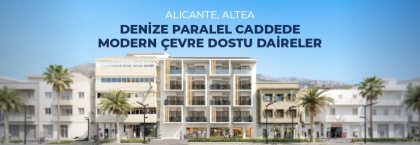 Alicante Viva Altea Beach Projesi'nde Karlı Yatırım Daireleri