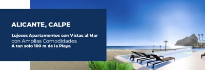 Apartamentos Con Vistas Al Mar En La Fossa Beach Calpe Alicante