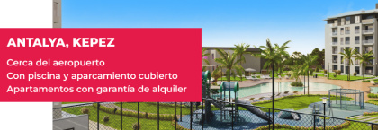 Apartamentos De Inversión Cerca Del Aeropuerto En Antalya