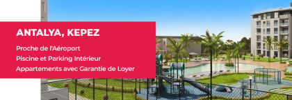 Appartements D'investissement À Proximité De L'aéroport D'antalya