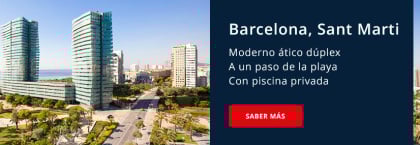 ático Dúplex En Una Residencia Cerca Del Mar En Barcelona