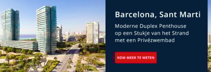 Penthouse In Een Residentie Vlakbij De Zee In Barcelona