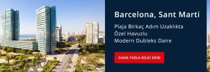 Barselona’da Site İçerisinde Denize Yakın Çatı Katı Daire