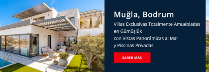 Villas Con Vistas Panorámicas Al Mar Y Piscina En Bodrum