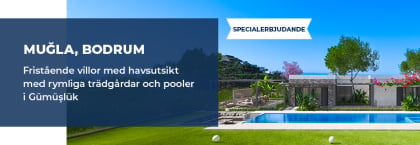 Fristående Havsutsikt Villor Med Privat Pool I Gümüşlük Bodrum