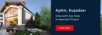 Seaview Villas in an Awarded Complex in Kuşadası Turkey