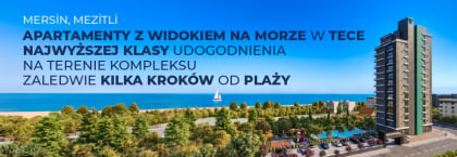 Apartamenty Z Widokiem Na Morze Zlokalizowane Blisko Plaży W Mersin