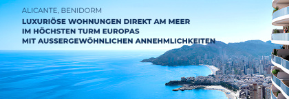 Luxuriöse Wohnungen Am Meer Im Höchsten Turm Europas In Benidorm