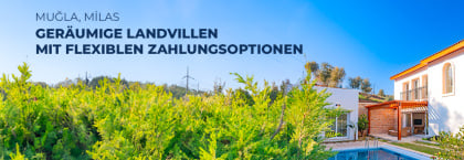 Landhausvillen In Einem Prestigeträchtigen Komplex In Milas Muğla