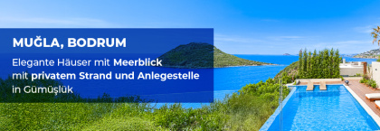 Häuser Am Meer Mit Exklusiver Ausstattung In Bodrum Gümüşlük