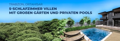 Villen Mit Großzügigen Gartenspaces In Trabzon