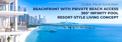 Elegant Design Flats for Sale in Palm Jumeirah Dubai