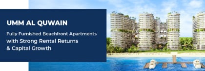 Fully Furnished Sea View Apartments for Investment in Umm Al Quwain