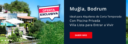 Villa Amueblada Lista Para Entrar A Vivir Con Piscina En Bodrum