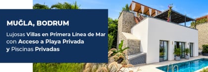 Villas Frente Al Mar Con Piscina Privada En Bodrum Gümüşlük