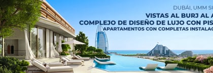 Elegantes Apartamentos En Un Proyecto De Lujo Con Piscina En Dubái
