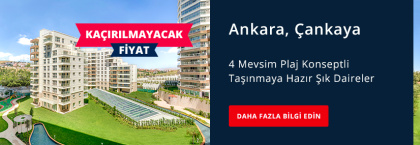 Ankara'da Şık Tasarımlı Daireler