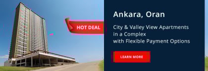 Apartments with Valley and City Views in a Complex in Oran