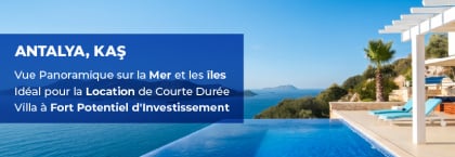 Grande Villa Avec Vue Sur La Mer Et Piscine Privée À Kaş Antalya