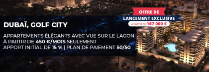 Appartements Dans Une Résidence Dotée D’un Lagon À Dubai Golf City