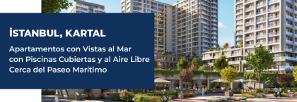 Propiedades A La Venta En Un Complejo Seguro En Kartal, Estambul