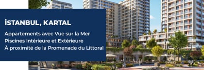 Immobilier À Vendre Dans Un Complexe Sécurisé À Kartal, Istanbul