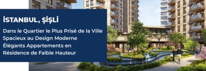 Biens Immobiliers Dans Un Projet Résidentiel À İstanbul şişli