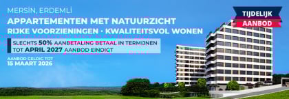 Natuur Uitzicht Appartementen In Een Nieuw Project In Mersin