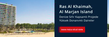 Ras Al Khaimah Al Marjan'da Denize Sıfır Satılık Daireler