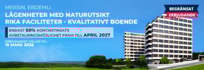 Lägenheter Med Naturutsikt I Ett Nytt Projekt I Erdemli Mersin