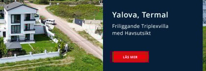 Fristående Villa Med Privat Trädgårdsanläggning I Akköy