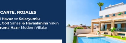 Ciudad Quesada’da Havuzlu Anahtar Teslim Villalar