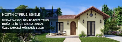 Dipkarpaz'da Golden Beach'e Yakın Satılık Müstakil Evler